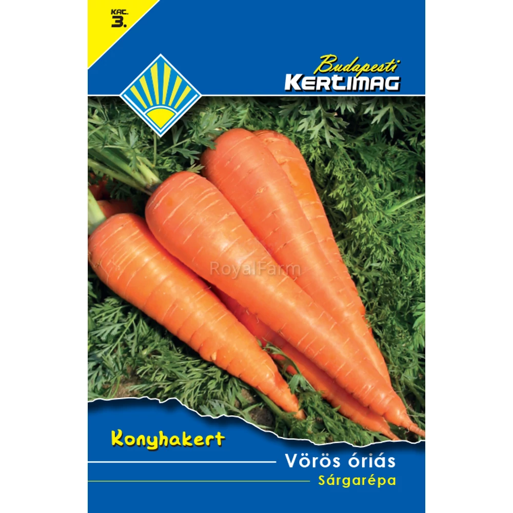 Vörös óriás sárgarépa