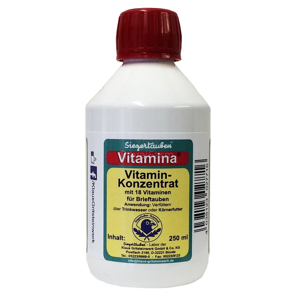 Siegertauben Vitamin koncentrátum 250ml