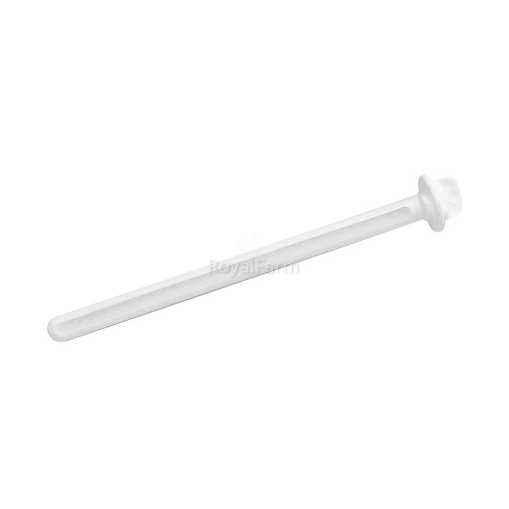 Műanyag ülőrúd 20 cm - fehér