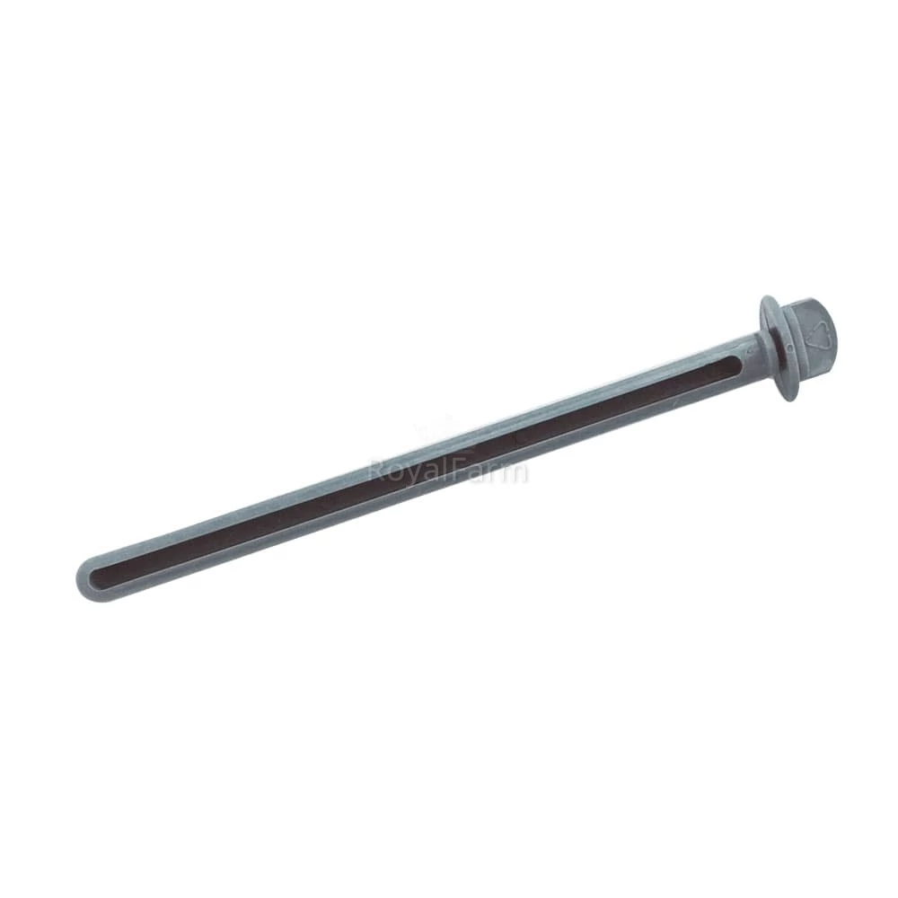 Műanyag ülőrúd 20 cm - szürke