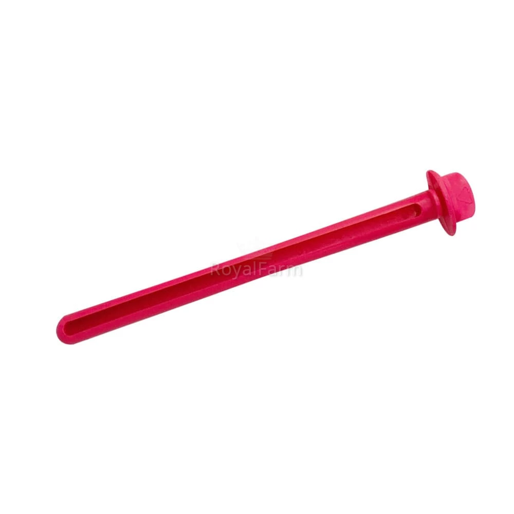 Műanyag ülőrúd 20 cm - rózsaszín