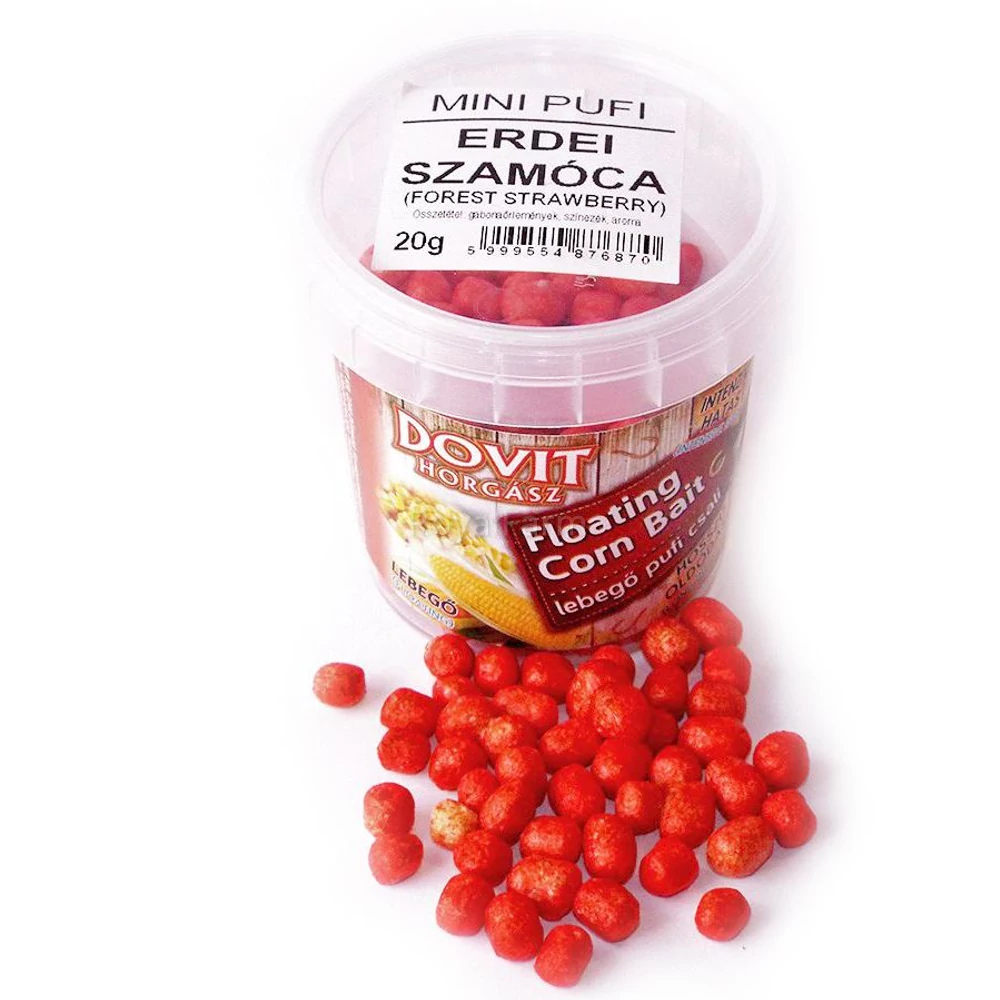Lebegő Pufi Csali MINI - Erdei szamócás