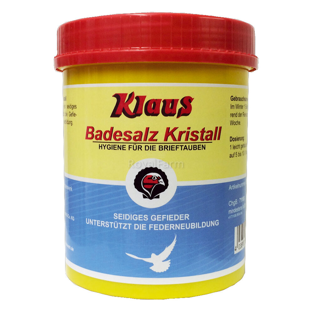 Klaus – Badesalz Kristall - Fürdősó kristály