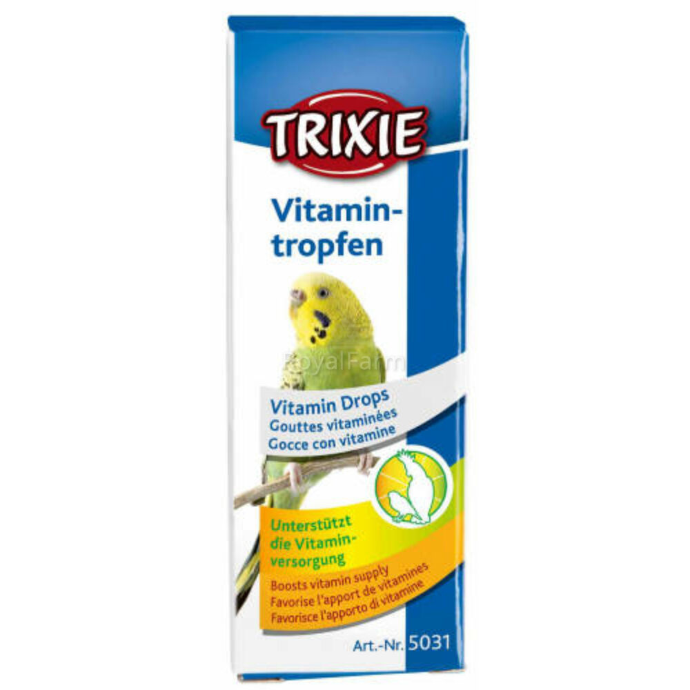 Trixie Vitamin Drops - kiegészítő eleség (vitamin csepp) díszmadarak részére (15ml)
