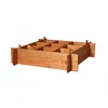 Fenyő magaságyás geotextítliával Seed Planter vörösesbarna 100x22x100cm