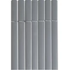 PLASTICANE OVAL ovális profilú műanyag nád, 13 mm, PVC 1m x 3m Szürke
