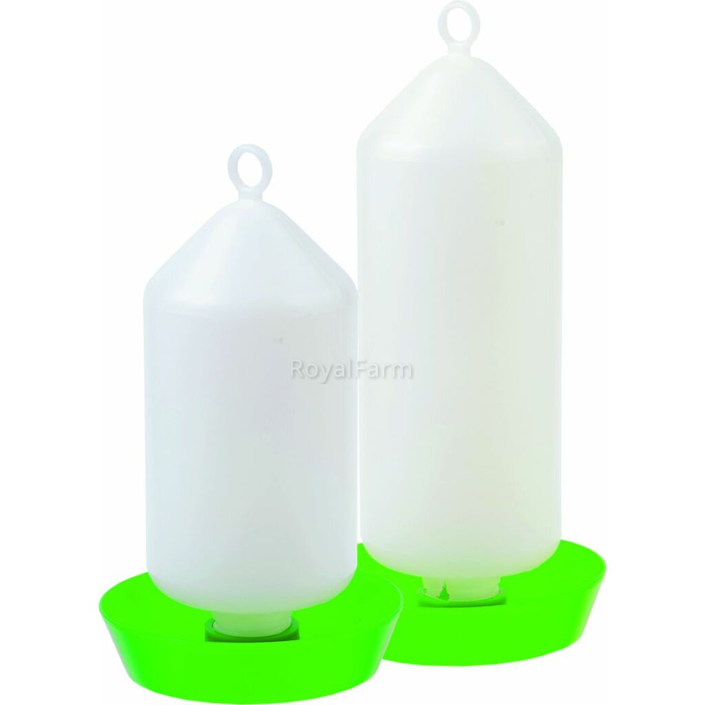 Baromfi itató - 1L - fehér/zöld