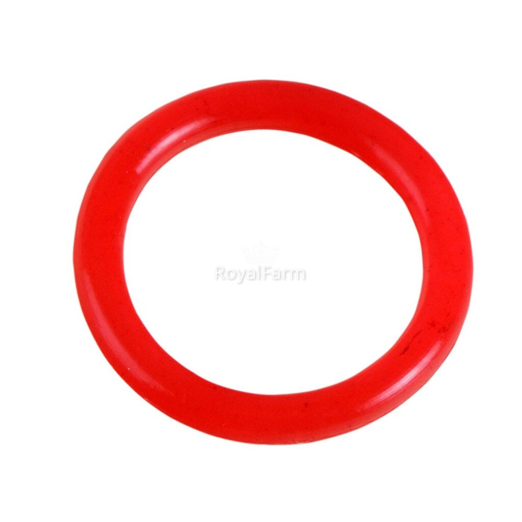 O gyűrű, piros szilikon (DHSZ cikkszámhoz)