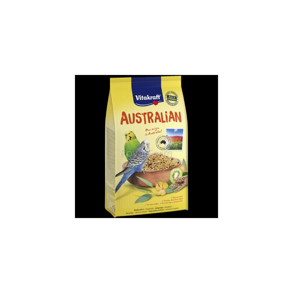 Vitakraft AUSTRALIAN - Teljesértékű eleség törpepapagájok részére (800g)