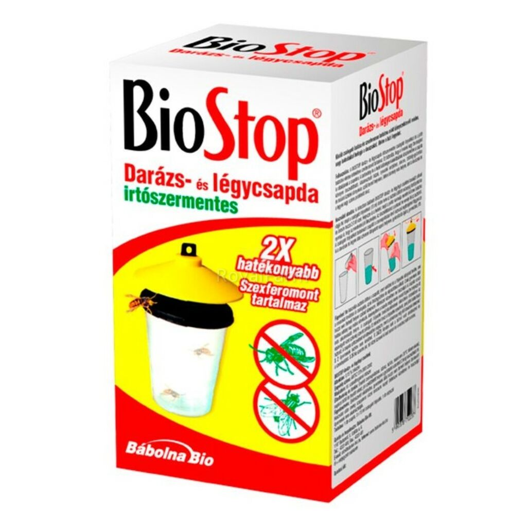 BIOSTOP® Darázs- és légycsapda utántöltő 3db/doboz