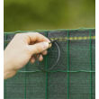SUPRATEX gomblyukazott, szőtt árnyékoló háló, 100% 1,5m x 5m Zöld