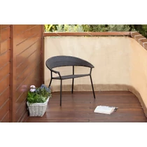 Erkélyháló fűzőlyukakkal Balcony Easy bambusz 0.9x5m 160gr/m2