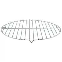 Grillrács krómozott 40cm