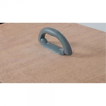 Fogantyú a szállítódoboz fedeléhez, L18cm, műanyag, szürke