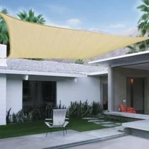Árnyékoló bézs négyszög 3.6x3.6m 70%
