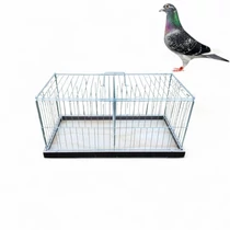 Galamb és díszmadár Professzionális kiállítási és szállító ketrec – 2 fakkos