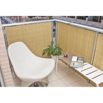 PLASTICANE OVAL ovális profilú műanyag nád,  PVC 1,5m x 3m Bambusz