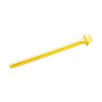 Műanyag ülőrúd 20 cm - sárga