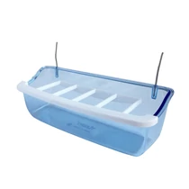 Madáretető fém rögzítővel 15 cm kék 