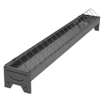 Horganyzott rácsos baromfi etető, 100cm 