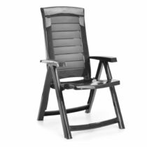 HECHTJARDINGCHAIR - Jardin graphite szék
