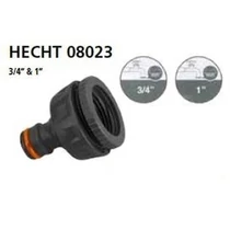 HECHT 08023 - Locsoló tömlővég csatlakozó 3/4" 1"