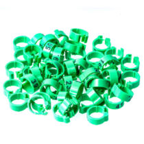 Gyűrűk Ø8x5mm sorszámozott 1-25-ig 25 db/ csomag, többféle színben