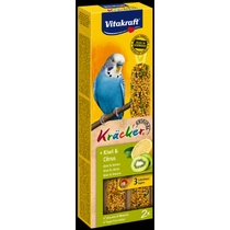Vitakraft Kracker Dupla Rúd (citrus,kiwi) – kiegészítő eleség Hullámos papagáj részére (60g)