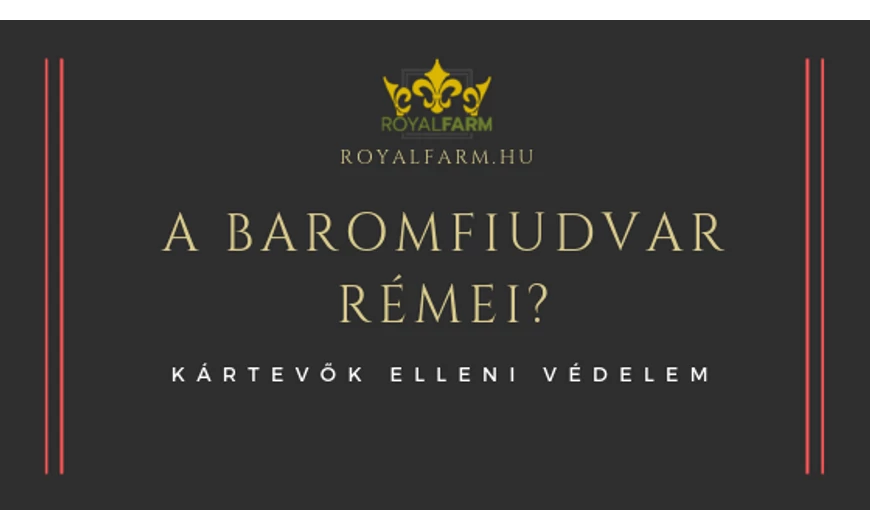 A baromfiudvar rémei - Kártevők elleni védelem